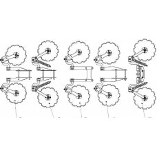 Atpjovimo disko kompl. 1150/115-000/0