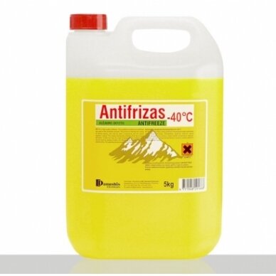 Aušinimo skystis antifrizas geltonas 5kg