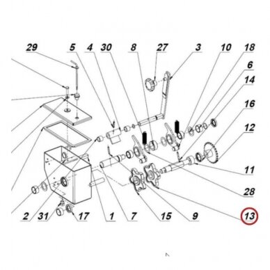 Dantratis Polonez pav.dėž.3103/09-00-001 1