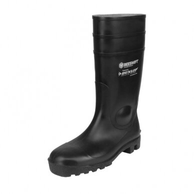 Darbo botai Beeswift Dunlop su metaline apsauga juodi 42