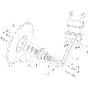 Diskas POD-OGL-000103 fi-560/5sk 6mm.