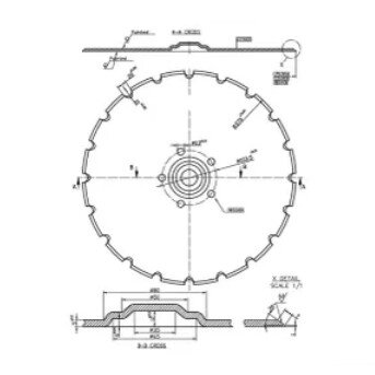 Diskas Vaderstand 451793 370mm