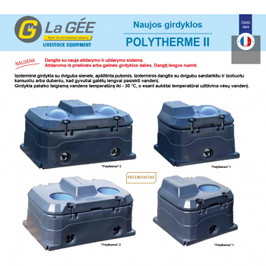 Girdykla neužšąlanti Polytherme 40L P1130471 Naujas modelis 4