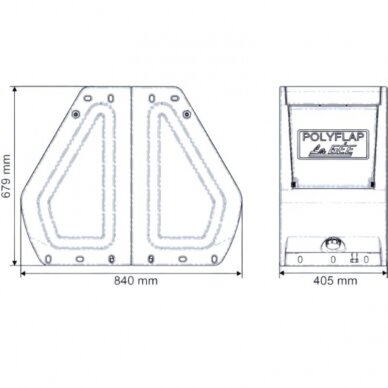 Girdykla Polyflap su 2 durelėmis P1130581 3