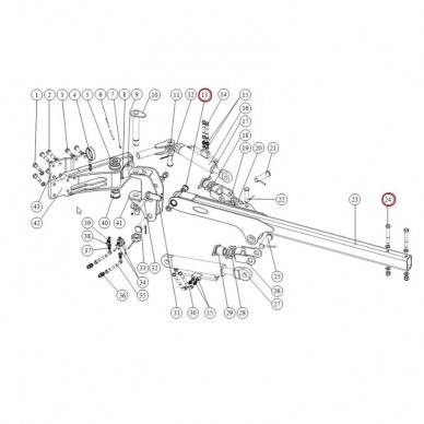 Įvorė IBIS Vario 1190/23-001/0 1