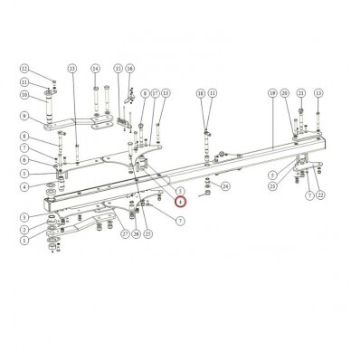 Įvorė Ibis Vario 5 1153/102-003/0 1