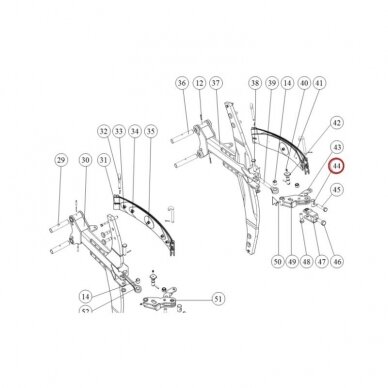 Įvorė su sriegiu M20 Ibis 1117/72-003/0 1