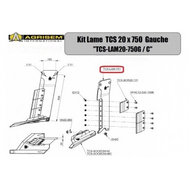 Koja gilum. purent. K TCS-LAM-751