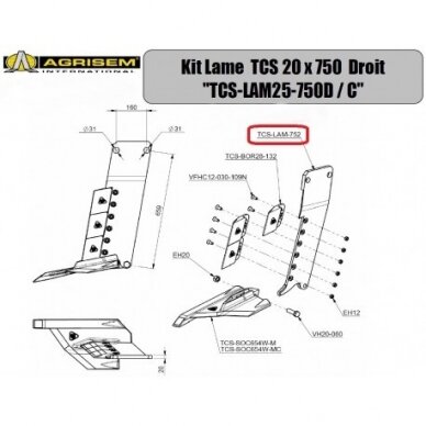 Koja gilum. purent. D TCS-LAM-752