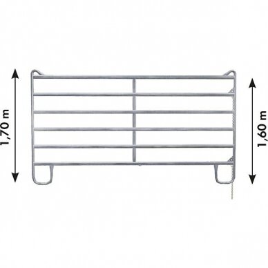 Mobili pertvara 310203 4.00x1,70m 1