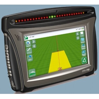 Lygiagretaus vairavimo sistema Trimble CFX-750 + AG25GPS 1