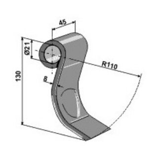 Plaktukas smulk. 7770699-SPEARHEAD