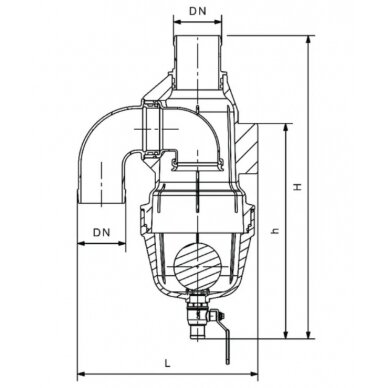 Vožtuvas antr.OCEAN RIV 332 60 0680025 1