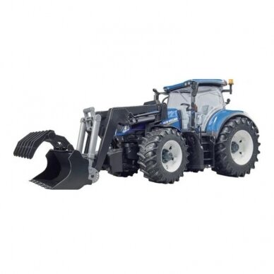 Žaislas U03121 traktorius su frontaliniu krautuvu New Holland 1