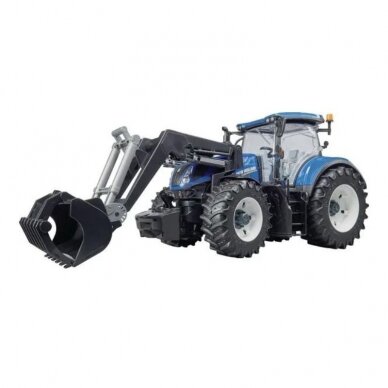 Žaislas U03121 traktorius su frontaliniu krautuvu New Holland 2