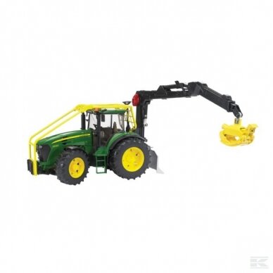 Žaislas BRUDER traktorius John Deere 7930 su HDS miško technika 1992-03053